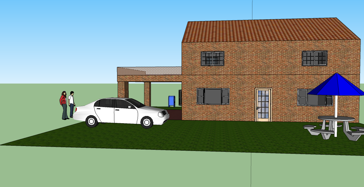 3D house  design  using  Google sketchup  abdulqudusbalogun